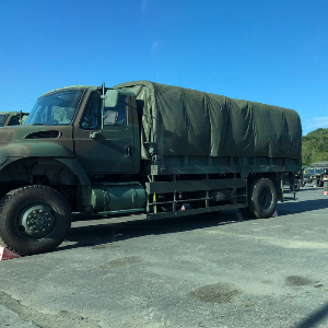 中型戰術輪車棚布